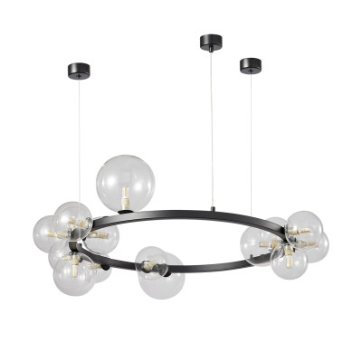 PDC 2049-15 ΠΟΛΥΦΩΤΟ ΣΤΡΟΓΓΥΛΟ ΜΕ ΔΙΑΦΑΝΟΥΣ- 3 ΜΕΓΕΘΗ- ΓΛΟΜΠΟΥΣ