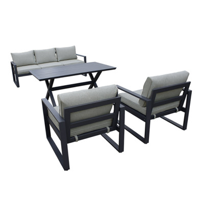 ΣΕΤ ΣΑΛΟΝΙ ΚΗΠΟΥ ΑΛΟΥΜΙΝΙΟΥ JENNIFER 5477 G