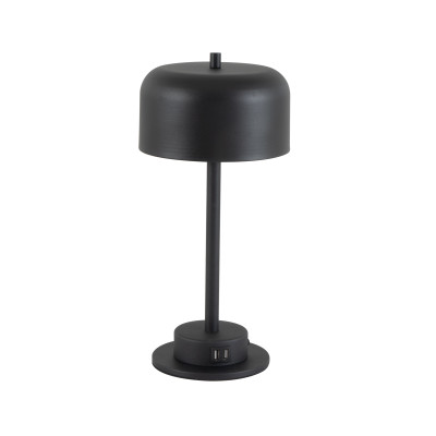 TLC 8807 BK ΠΟΡΤΑΤΙΦ ΜΑΥΡΟ LED CCT TOUCH USB