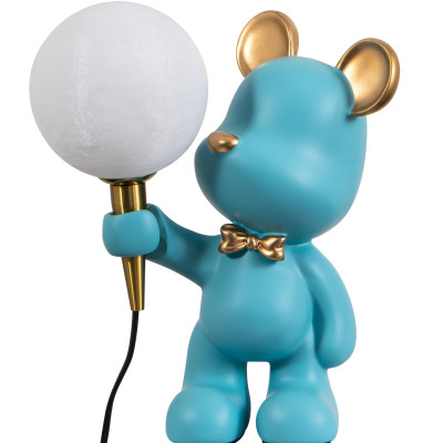 TLC 1114  BL ΑΡΚΟΥΔΟΣ ΜΠΛΕ ΜΕ ΛΑΜΠΑ 1xG9