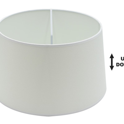 SPC 35 WH E14-E27 (d35-30-H20) ΚΑΠΕΛΟ UP/DOWN ΛΕΥΚΟ