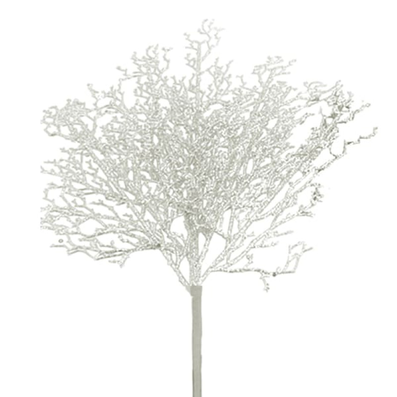 ART ET LUMIERE ΚΛΑΔΙ ΛΕΥΚΟ GLITTER - SKU -20238