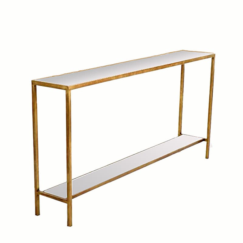 ART ET LUMIERE ΚΟΝΣΟΛΑ ΜΕ ΚΑΘΡΕΦΤΗ ΜΕΤΑΛΛΙΚΗ - SKU -19972