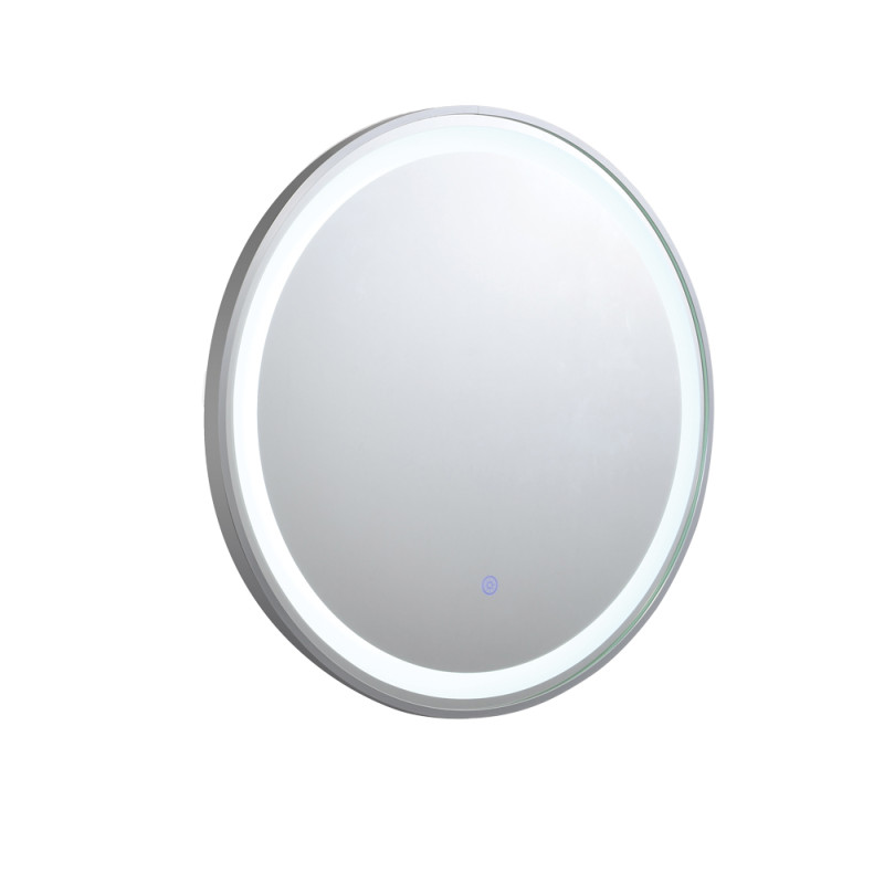 MIC-11 ΚΑΘΡΕΠΤΗΣ NM ΣΤΡΟΓΓΥΛΟΣ ΚΟΡΝΙΖΑ ΝΙΚΕΛ ΜΑΤ LED ΦΩΤΙΣΜΟ TOUCH