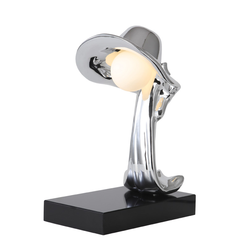 TLC 1122 CR ΕΠΙΤΡΑΠΕΖΙΑ ΛΑΜΠΑ ΝΙΚΕΛ ΚΟΠΕΛΑ ΜΕ ΚΑΠΕΛΟ 1XG9