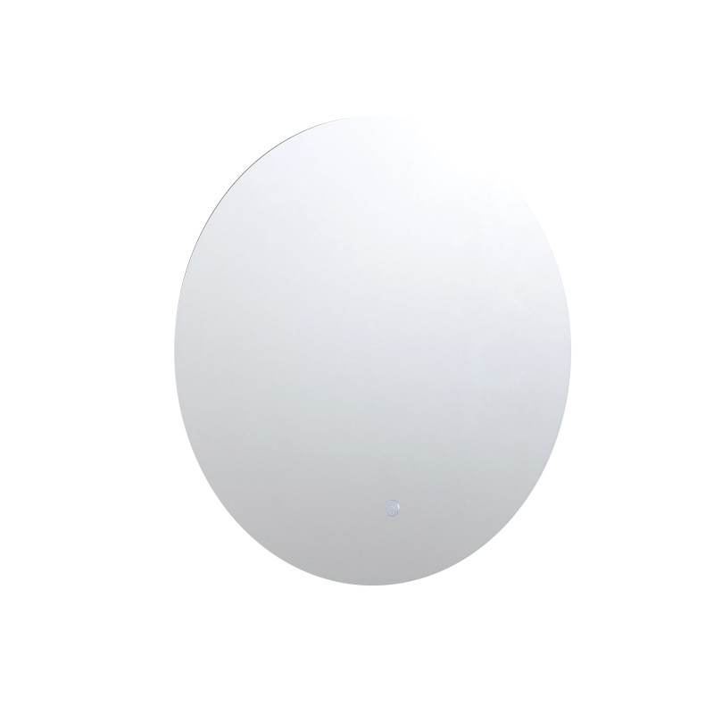 MIC-09 ΚΑΘΡΕΠΤΗΣ ΣΤΡΟΓΓΥΛΟΣ ΑΠΛΟΣ LED ΦΩΤΙΣΜΟ TOUCH