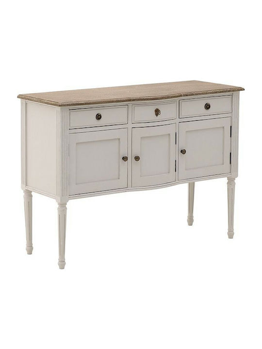Inart Ξύλινο Ντουλάπι/Συρταριέρα 120 × 45 × 86 cm 3-50-422-0038