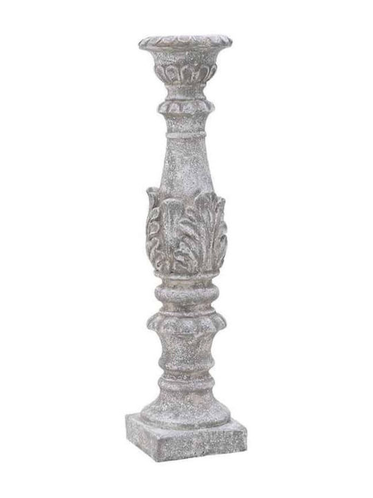Inart Κηροπήγιο Κεραμικό 15x15x60cm 3-70-507-0282
