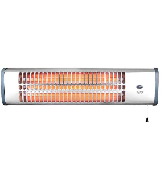 Θερμάστρα μπάνιου επίτοιχη Quartz 1200w LIMENE 70-00605