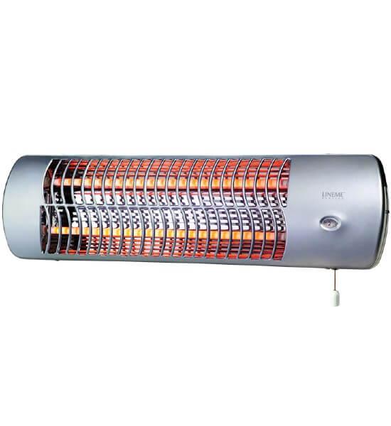 Επίτοιχη θερμάστρα Quartz 1200W LINEME  70-00806
