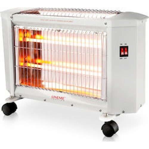 Lineme Θερμάστρα Σόμπα Quartz 1500W με προστασία υπερθέρμανσης & ροδάκια 70-00606