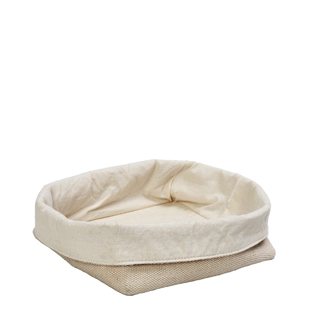 DIS. ΚΑΛΑΘΙ ΤΕΤΡΑΓΩΝΟ JUTE/COTTON 17X16X11EK. AMN113