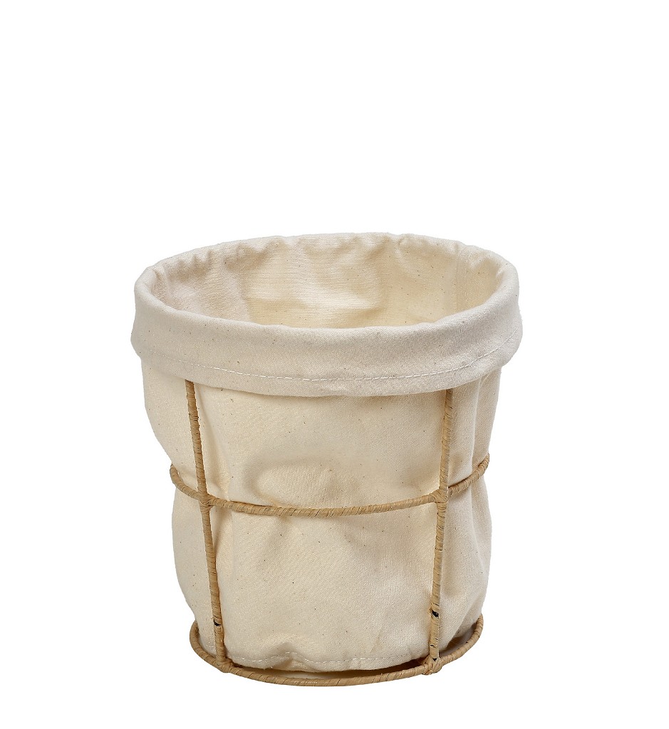 DIS. ΚΑΛΑΘΙ ΣΤΡΟΓΓ. COTTON ΜΕ ΨΑΘΙΝΟ STAND 12X12X9EK AMN117