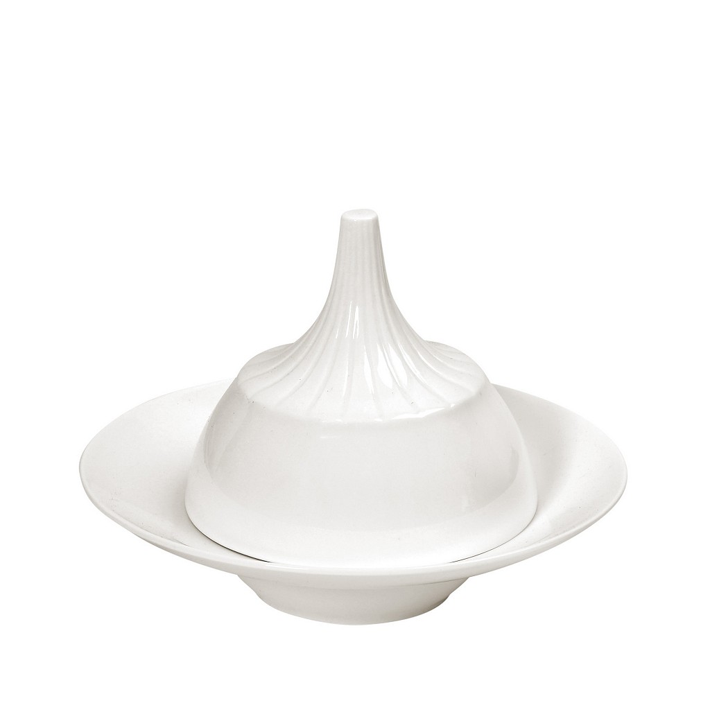 SIDERS ΠΙΑΤΑΚΙ ΒΑΘΥ ΜΕ ΚΑΜΠΑΝΑ ΣΤΡΟΓΓ. IVORY 18Χ18Χ13ΕΚ FUK107K1