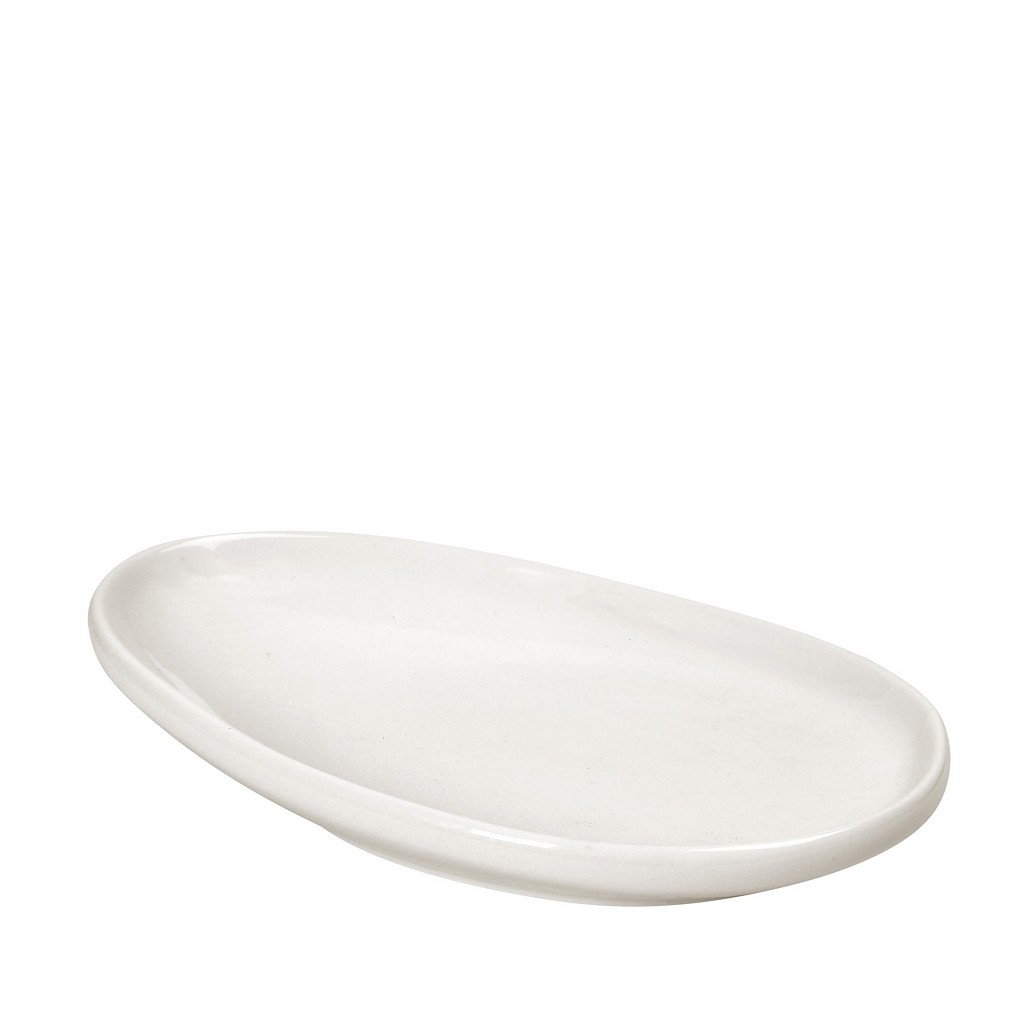 SIDERS ΠΙΑΤΕΛΑ ΛΟΞΗ ΤΡΙΓ. IVORY 30,5Χ20,5Χ5ΕΚ FUK124K2