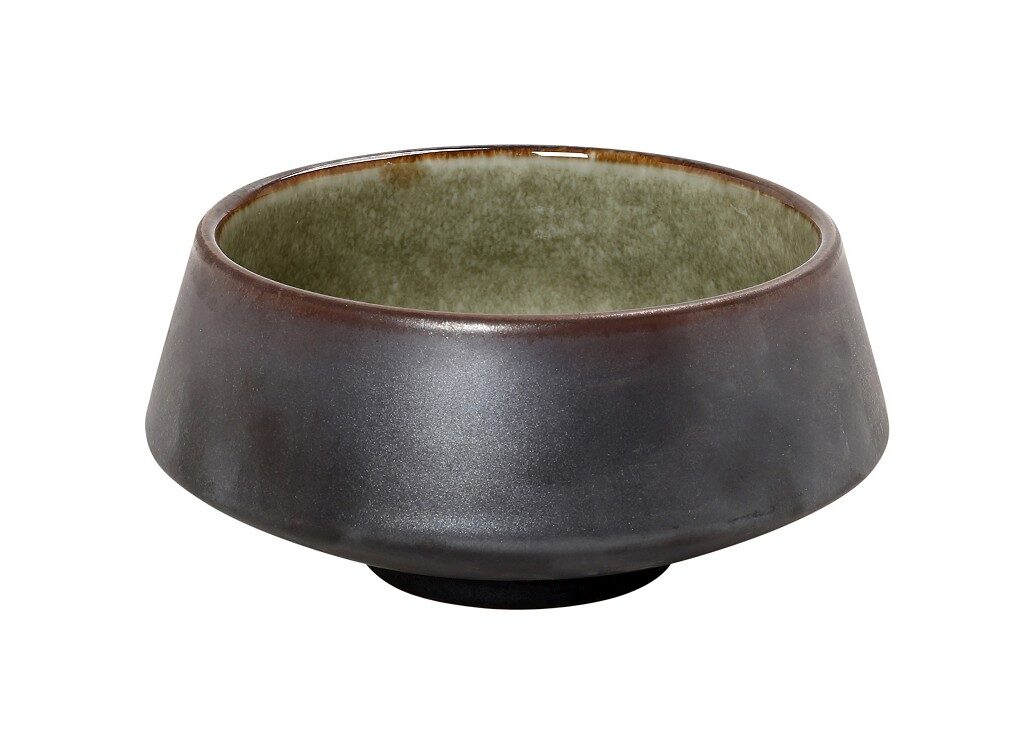 PEBBLE ΜΠΩΛ ΚΩΝΙΚΟ ΚΑΦΕ-ΠΡΑΣΙΝΟ 20,5Χ20,5Χ10ΕΚ GMT104