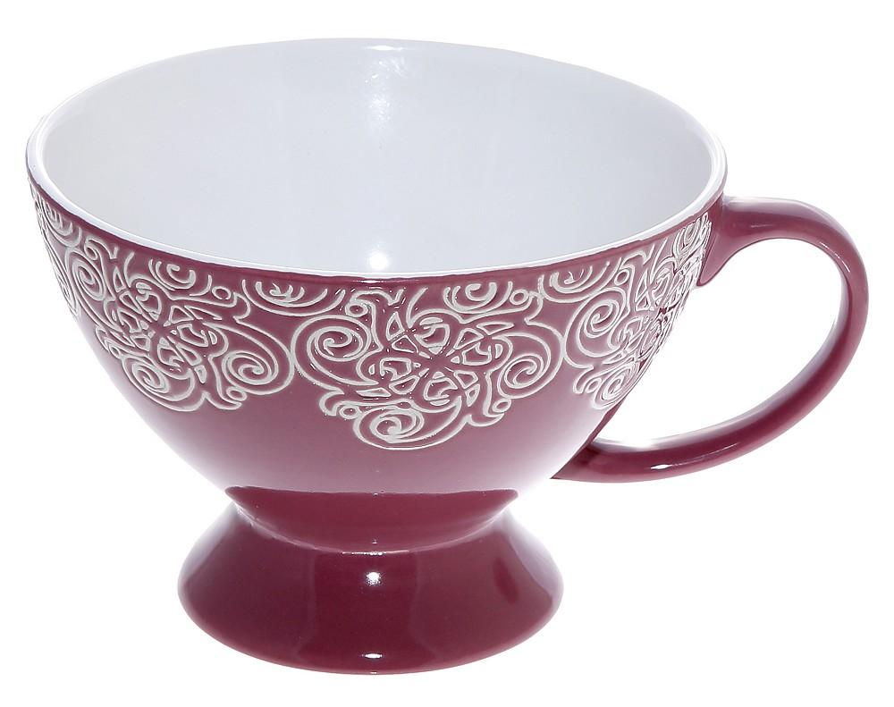 DIS. VIENNA ΜΠΩΛ ΜΕ ΠΟΔΙ & ΛΑΒΗ ΜΠΟΡΝΤΩ 320ML13.3x9.5 Κ6/Μ24 HUN102K6