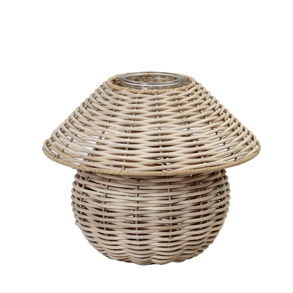 ΦΑΝΑΡΙ RATTAN ΣΤΡΟΓΓ. ΜΠΕΖ 26,5ΕΚ KAD101