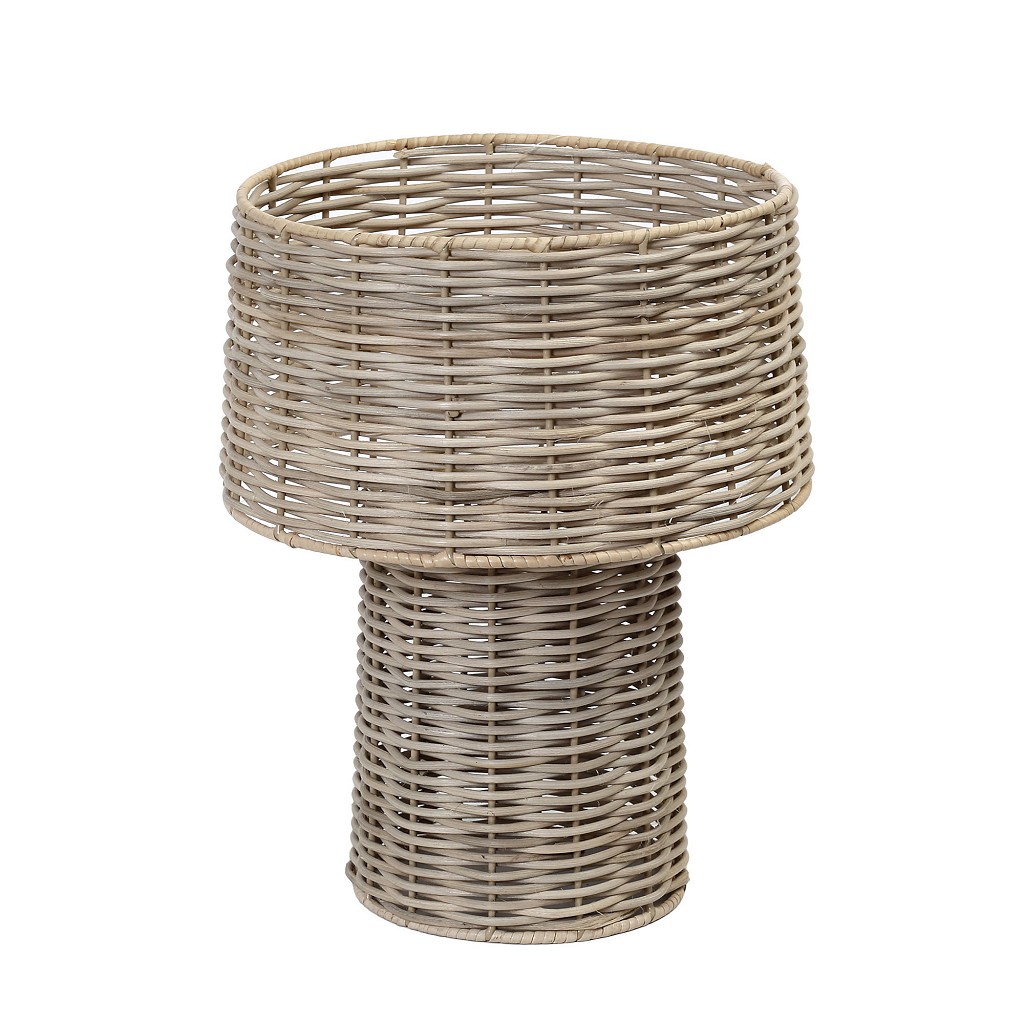 ΦΑΝΑΡΙ RATTAN L ΚΥΛΙΝΔ. ΜΠΕΖ 27ΕΚ KAD103