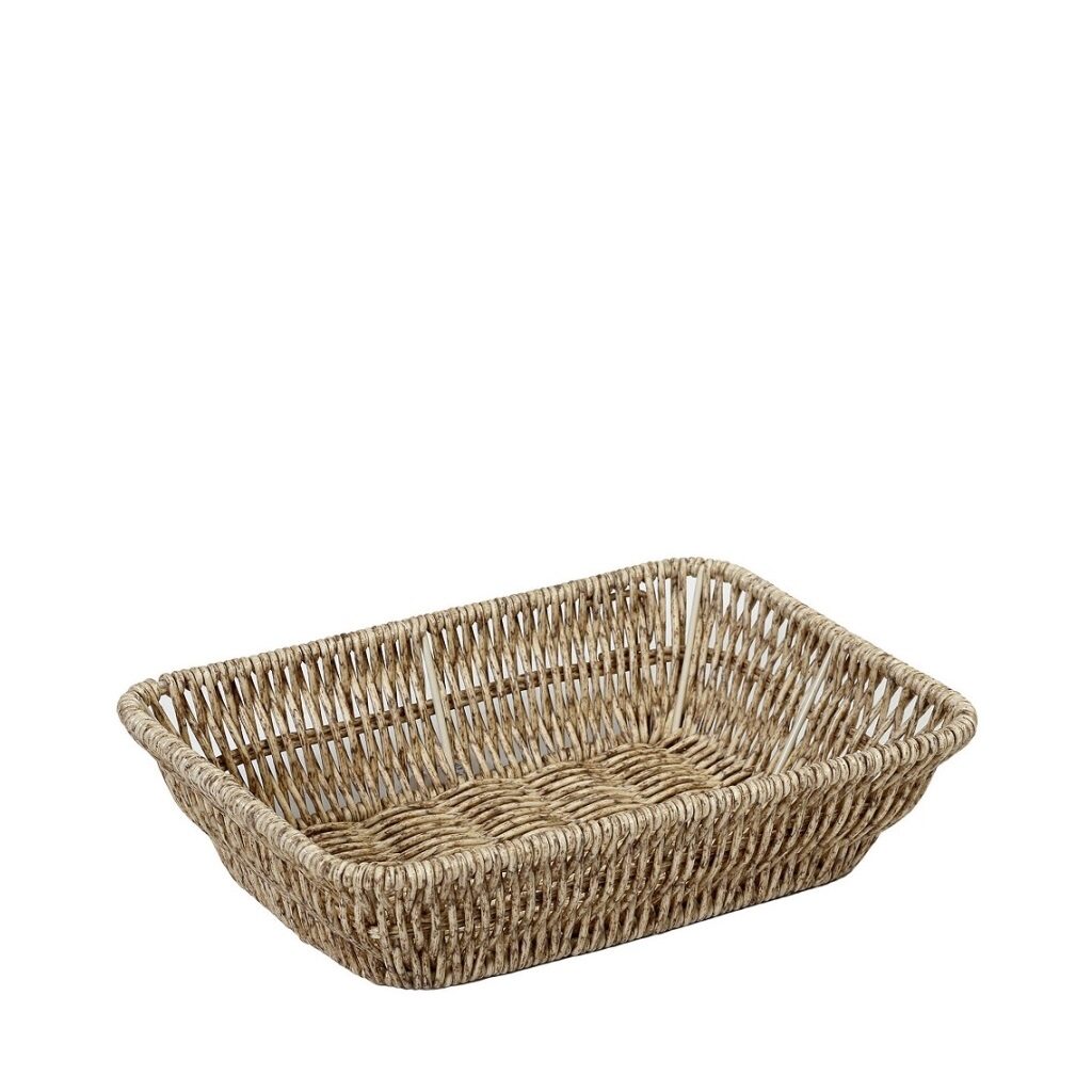 ΨΩΜΙΕΡΑ SYNTH. RATTAN ΟΡΘ. S ΜΠΕΖ 21Χ14Χ5ΕΚ (smA) KOD103