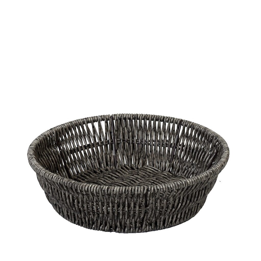 ΨΩΜΙΕΡΑ SYNTH. RATTAN ΣΤΡΟΓΓ. L ΓΚΡΙ D25X7EK KOD204