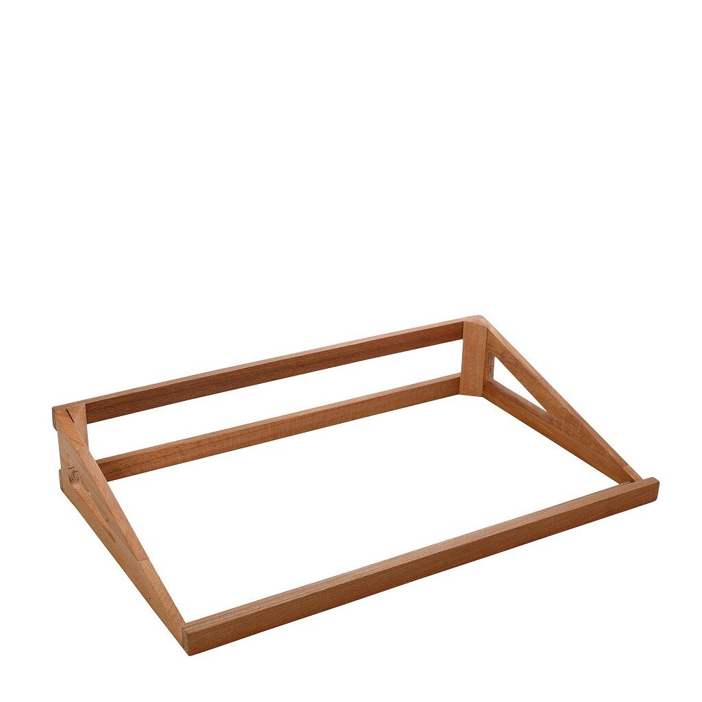 WOOD-WELL ΒΑΣΗ ΛΟΞΗ ΞΥΛΙΝΗ ΓΙΑ ΚΑΦΑΣΙΑ GN1/1 32,50Χ53,50Χ10/0,5ΕΚ KOP207