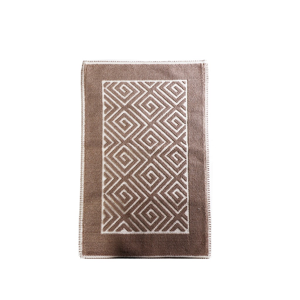 LABYRINTH BROWN ΧΑΛΙ 90% COTTON/10% POLYESTER 60Χ100ΕΚ LAX210