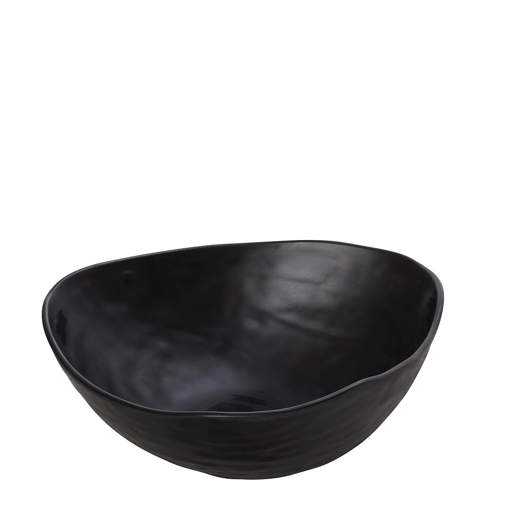 BLACK ΜΠΩΛ ΤΡΙΓ.25X25,5X9ΕΚ WAVY MATTE ΜΕΛΑΜΙΝΗΣ MLB3207K12-3