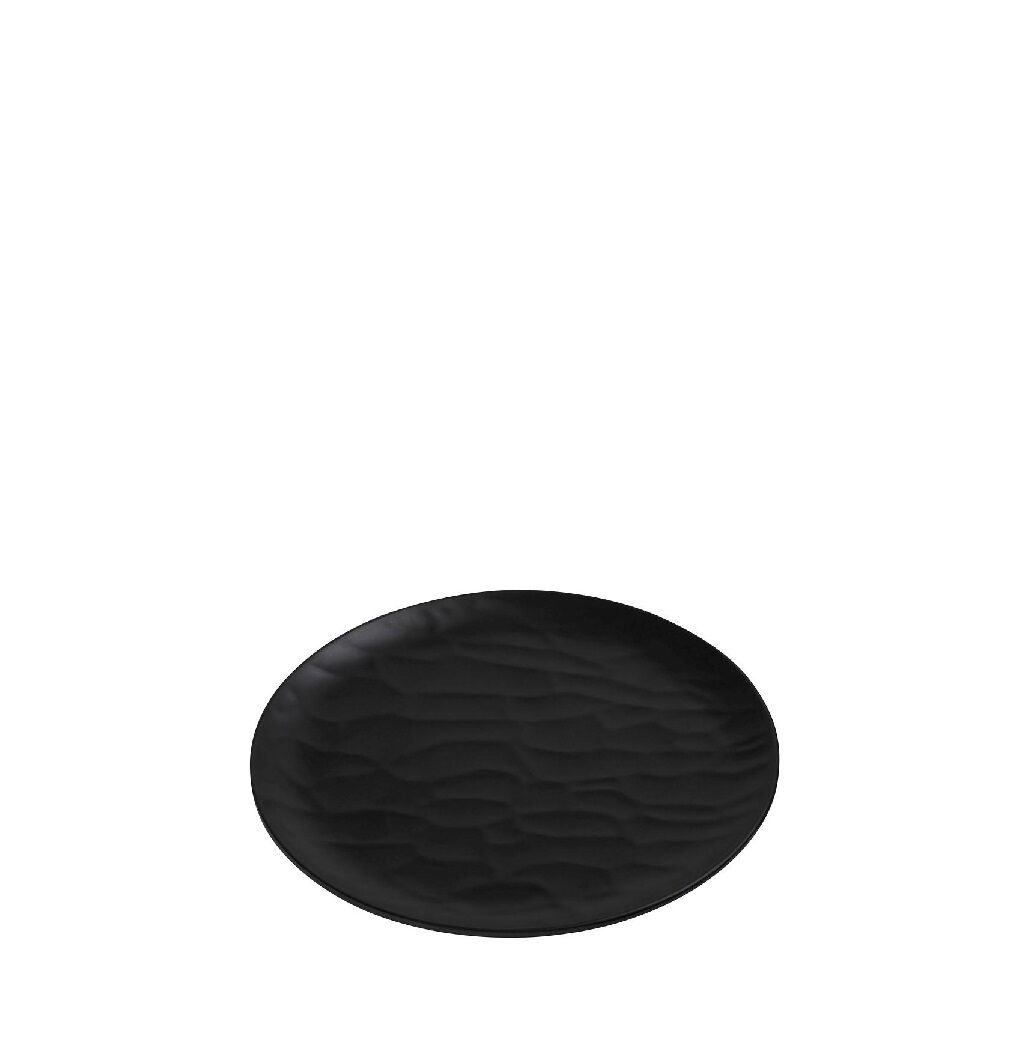 BLACK ΠΙΑΤΟ ΡΗΧΟ ΣΤΡΟΓΓ. 17ΕΚ WAVY MATTE ΜΕΛΑΜΙΝΗΣ MLB341K72-6