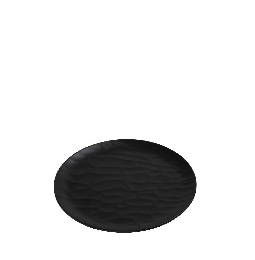 BLACK ΠΙΑΤΟ ΡΗΧΟ ΣΤΡΟΓΓ. 19ΕΚ WAVY MATTE ΜΕΛΑΜΙΝΗΣ MLB342K72-6
