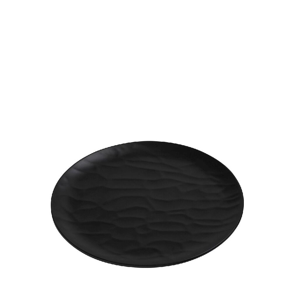 BLACK ΠΙΑΤΟ ΡΗΧΟ ΣΤΡΟΓΓ. 23ΕΚ WAVY MATTE ΜΕΛΑΜΙΝΗΣ MLB344K48-6