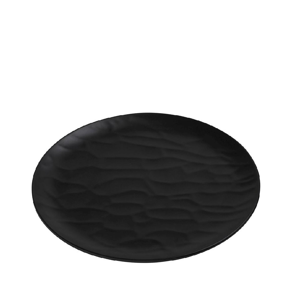 BLACK ΠΙΑΤΟ ΡΗΧΟ ΣΤΡΟΓΓ. 28ΕΚ WAVY MATTE ΜΕΛΑΜΙΝΗΣ MLB346K36-6