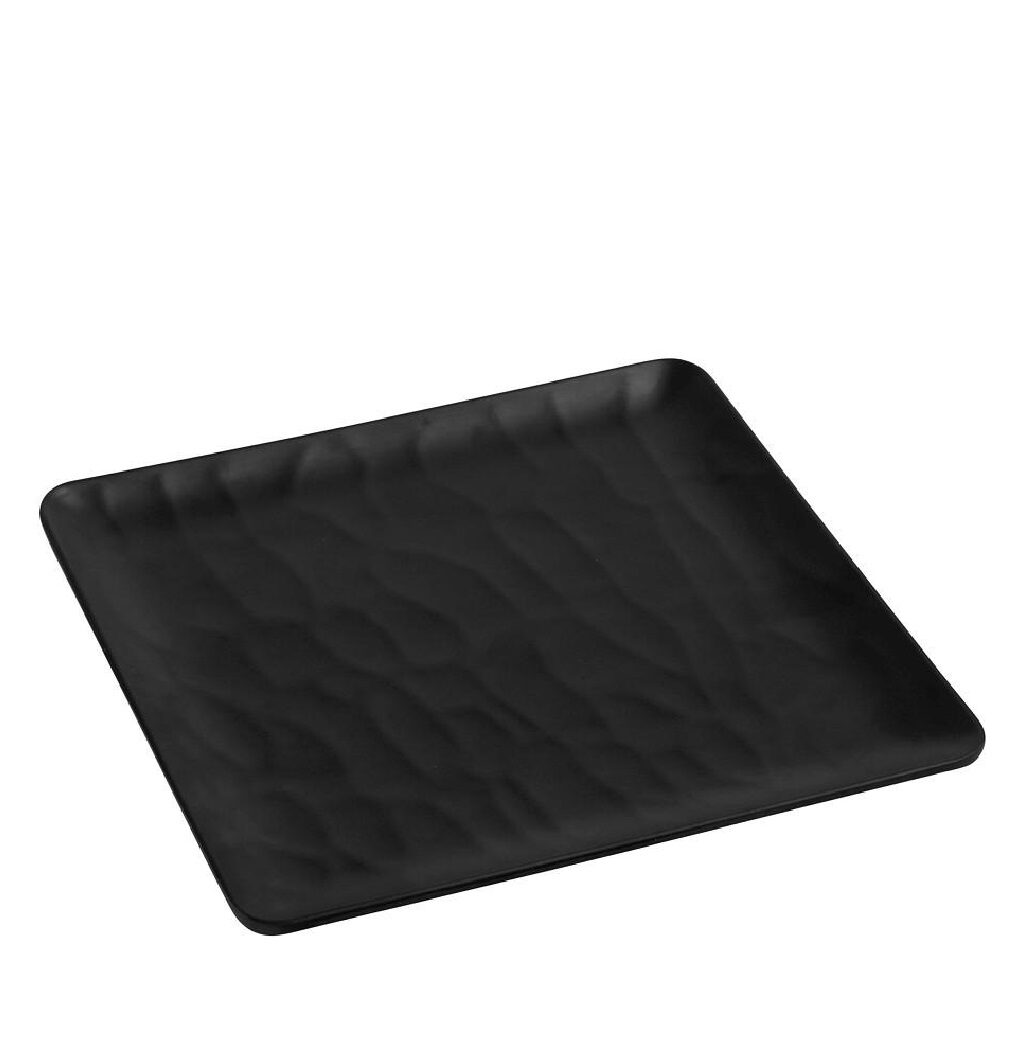 BLACK  ΠΙΑΤΟ ΡΗΧΟ ΤΕΤΡΑΓ. 26ΕΚ WAVY MATTE ΜΕΛΑΜΙΝΗΣ  (smA) MLB349K36-6