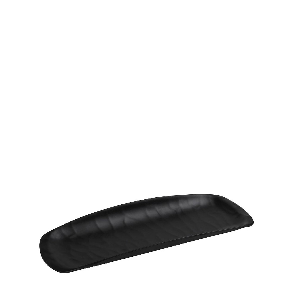 BLACK ΓΟΝΔΟΛΑ ΟΡΘ. 21Χ8,5ΕΚ WAVY MATTE ΜΕΛΑΜΙΝΗΣ (smA) MLB382K96-6