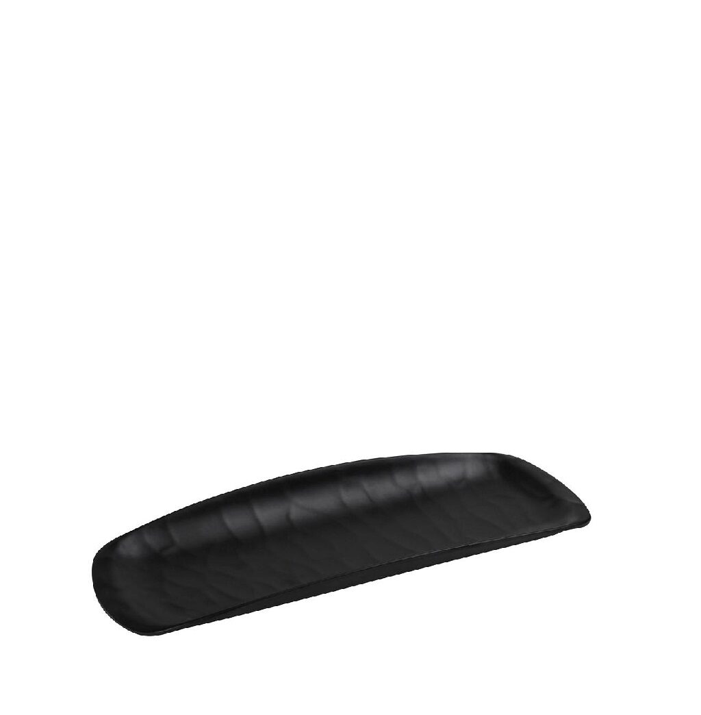 BLACK ΓΟΝΔΟΛΑ ΟΡΘ. 21Χ8,5ΕΚ WAVY MATTE ΜΕΛΑΜΙΝΗΣ  (smA) MLB382K96-6