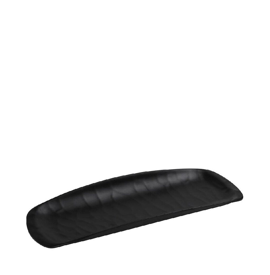 BLACK ΓΟΝΔΟΛΑ ΟΡΘ. 26,5Χ11ΕΚ WAVY MATTE ΜΕΛΑΜΙΝΗΣ  (smA) MLB383K72-6