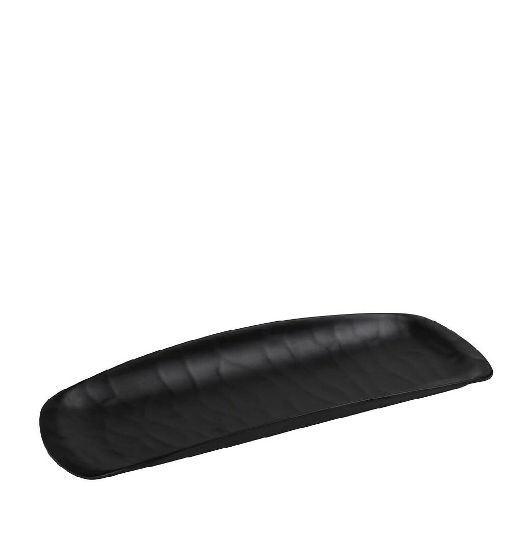 BLACK ΓΟΝΔΟΛΑ ΟΡΘ. 33,5Χ13,5ΕΚ WAVY MATTE ΜΕΛΑΜΙΝΗΣ  (smA) MLB384K48-6