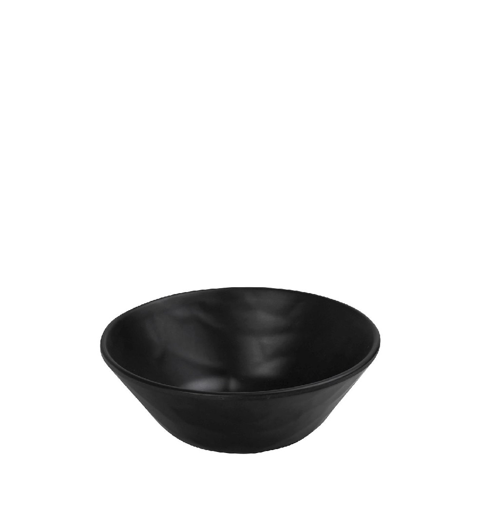 BLACK ΜΠΩΛ ΣΤΡΟΓΓ. 15ΕΚ WAVY MATTE ΜΕΛΑΜΙΝΗΣ (smA) MLB386K96-6