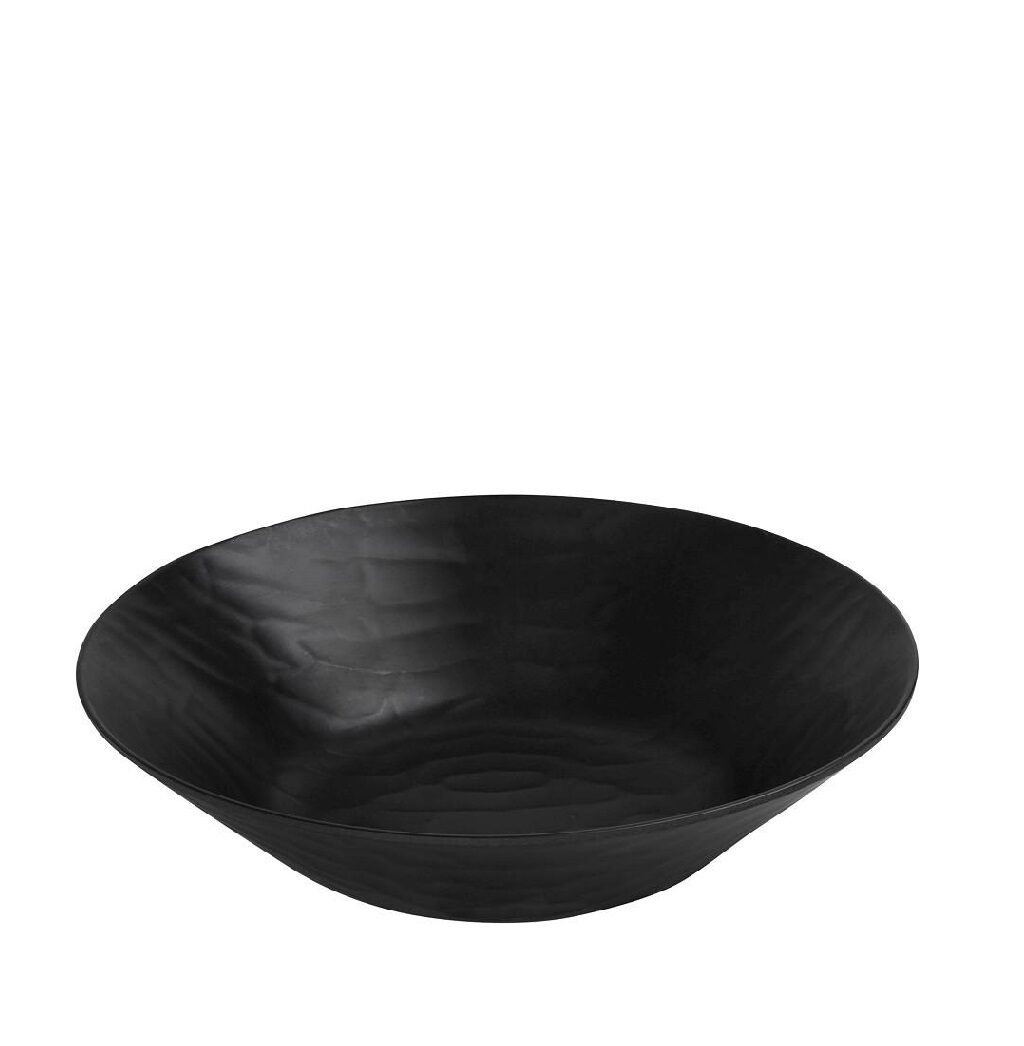BLACK ΜΠΩΛ ΣΤΡΟΓΓ. 34ΕΚ WAVY MATTE ΜΕΛΑΜΙΝΗΣ  (smA) MLB389K18-1