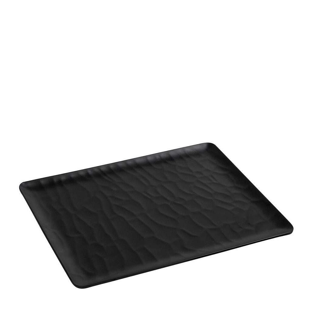 BLACK ΔΙΣΚΟΣ ΜΠΟΥΦΕ GN1/2 32,5Χ26,5ΕΚ WAVY MATTE ΜΕΛΑΜΙΝΗΣ MLB535K24-6