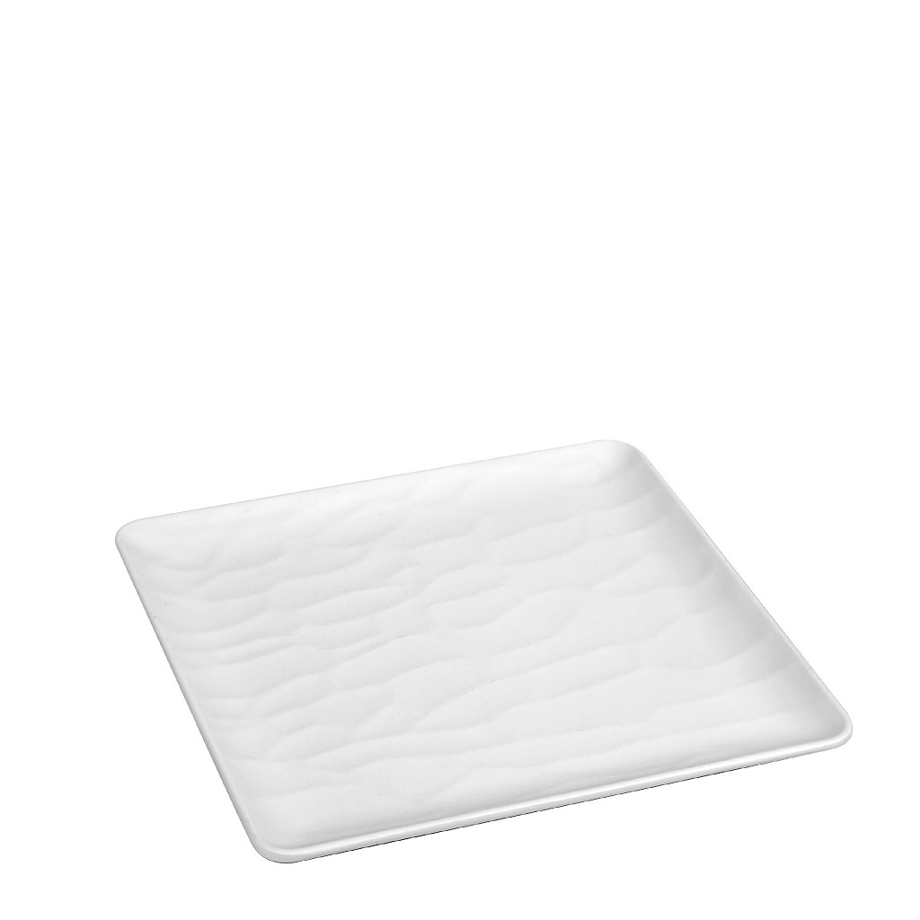 WHITE  ΠΙΑΤΟ ΡΗΧΟ ΤΕΤΡΑΓ. 22ΕΚ WAVY MATTE ΜΕΛΑΜΙΝΗΣ MLW348K48-6