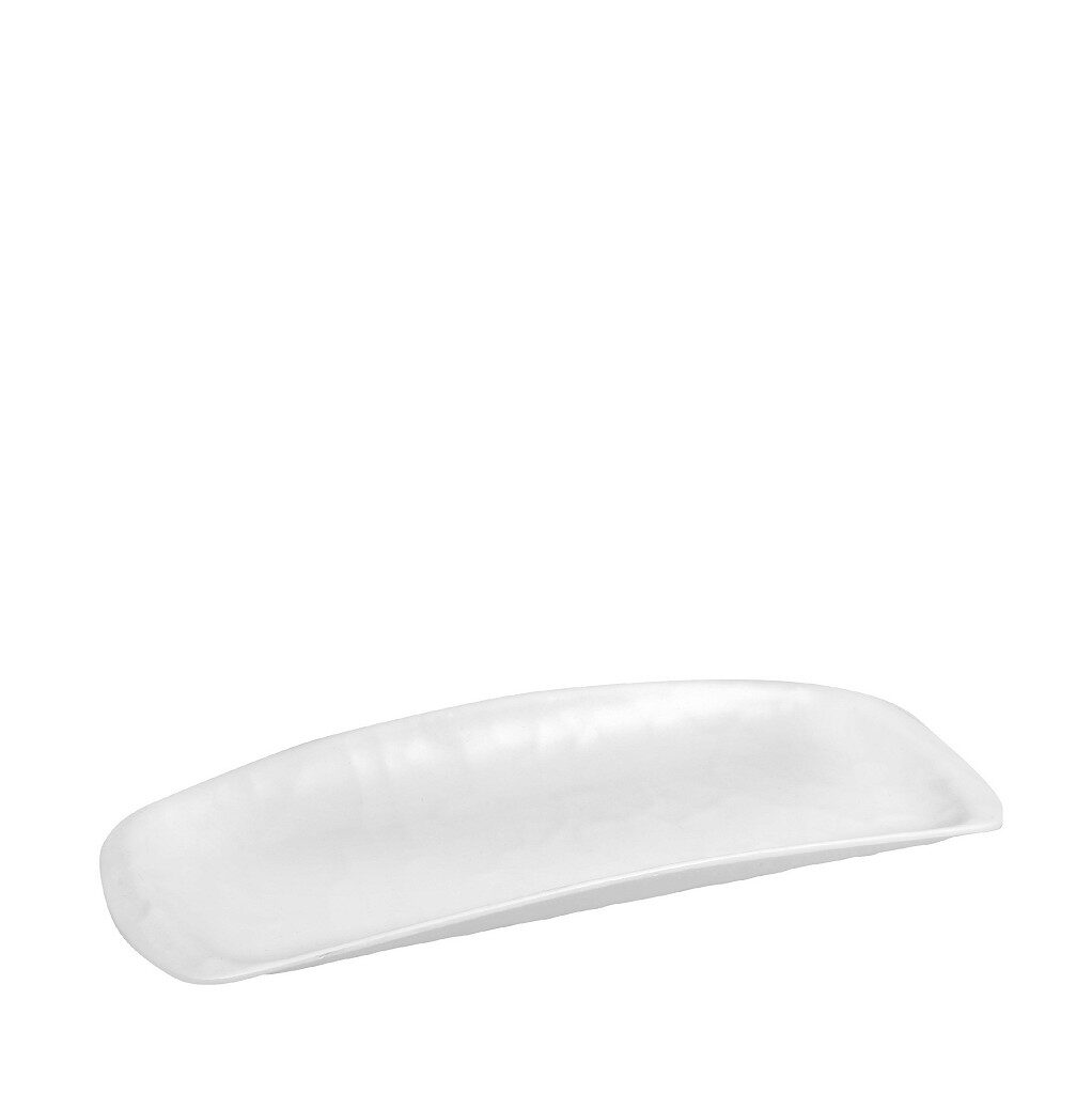 WHITE ΓΟΝΔΟΛΑ ΟΡΘ. 33,5Χ13,5ΕΚ WAVY MATTE ΜΕΛΑΜΙΝΗΣ  (smA) MLW384K48-6