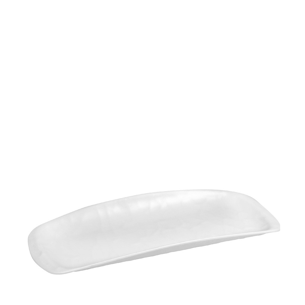 WHITE ΓΟΝΔΟΛΑ ΟΡΘ. 33,5Χ13,5ΕΚ WAVY MATTE ΜΕΛΑΜΙΝΗΣ  (smA) MLW384K48-6