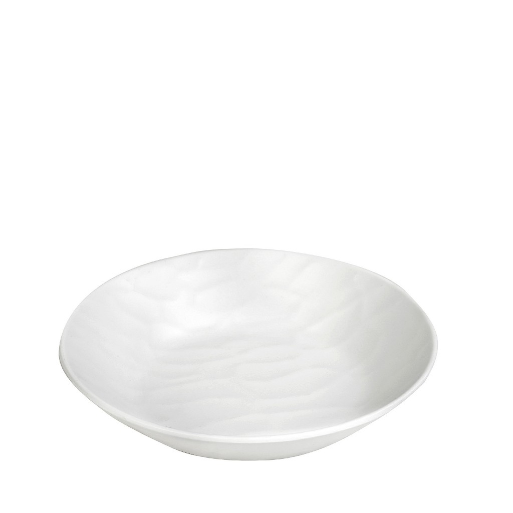 WHITE ΠΙΑΤΟ ΒΑΘΥ ΣΤΡΟΓΓ. 19ΕΚ WAVY MATTE ΜΕΛΑΜΙΝΗΣ MLW393K72-6