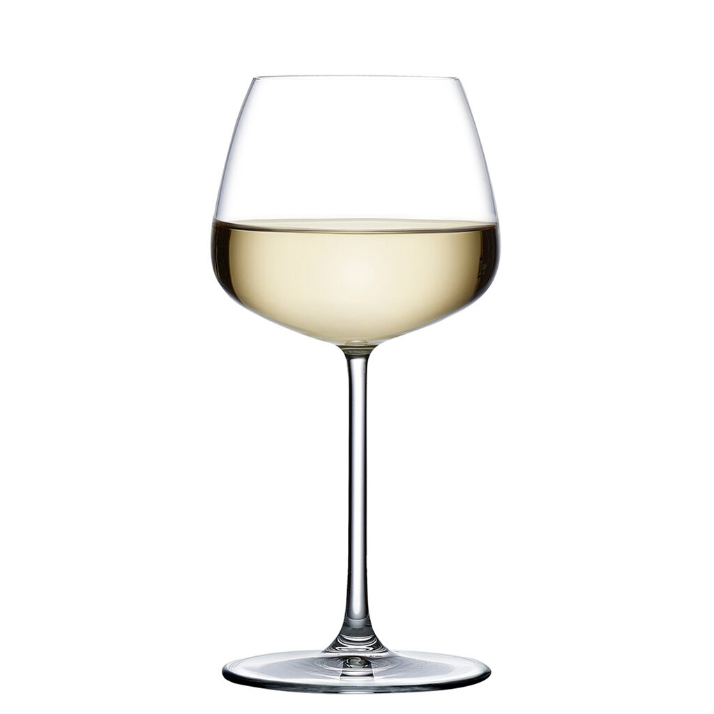 NUDE MIRAGE WHITE WINE SET6 425CC P/360 GB6.OB12. NU66092-6