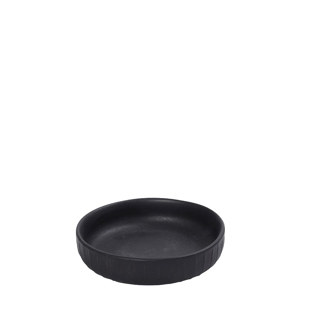 DIS. GOBI BLACK SAND HANDMADE ΜΠΩΛ ΡΗΧΟ ΣΤΡΟΓΓ. ΜΑΥΡΟ ΜΑΤ 11,5Χ11,5Χ3ΕΚ OW2038K6
