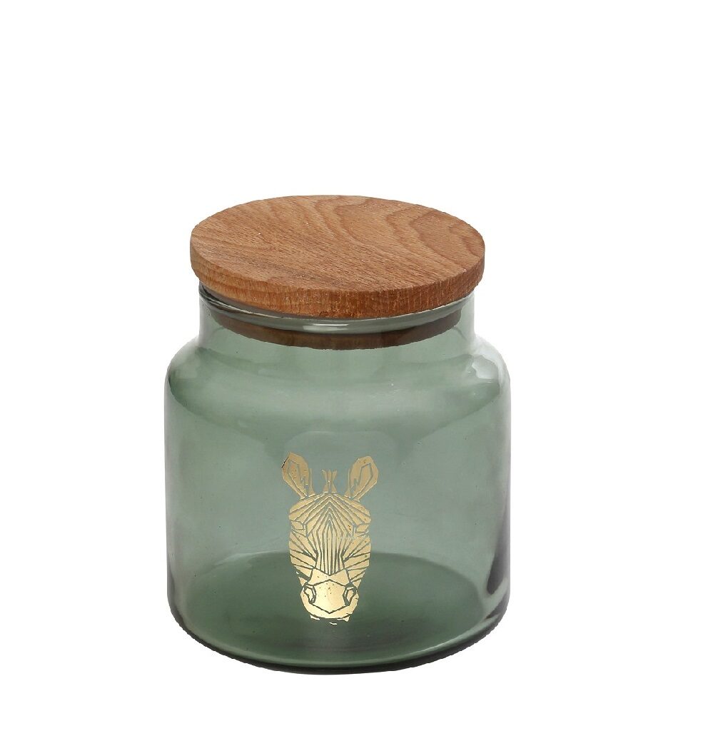 DIS. JUNGLE ZEBRA ΠΡΑΣΙΝΟ ΔΟΧΕΙΟ ΜΕ ΚΑΠΑΚΙ 635ML 10X11EK RAB615