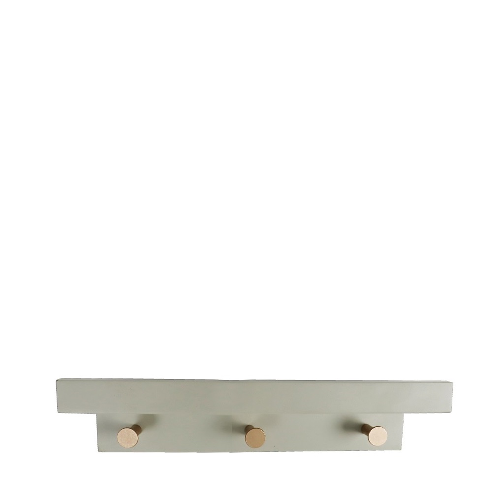 ΚΡΕΜΑΣΤΡΑ ΓΚΡΙ MDF 3 ΘΕΣΕΩΝ 35,5ΕΚ REF108
