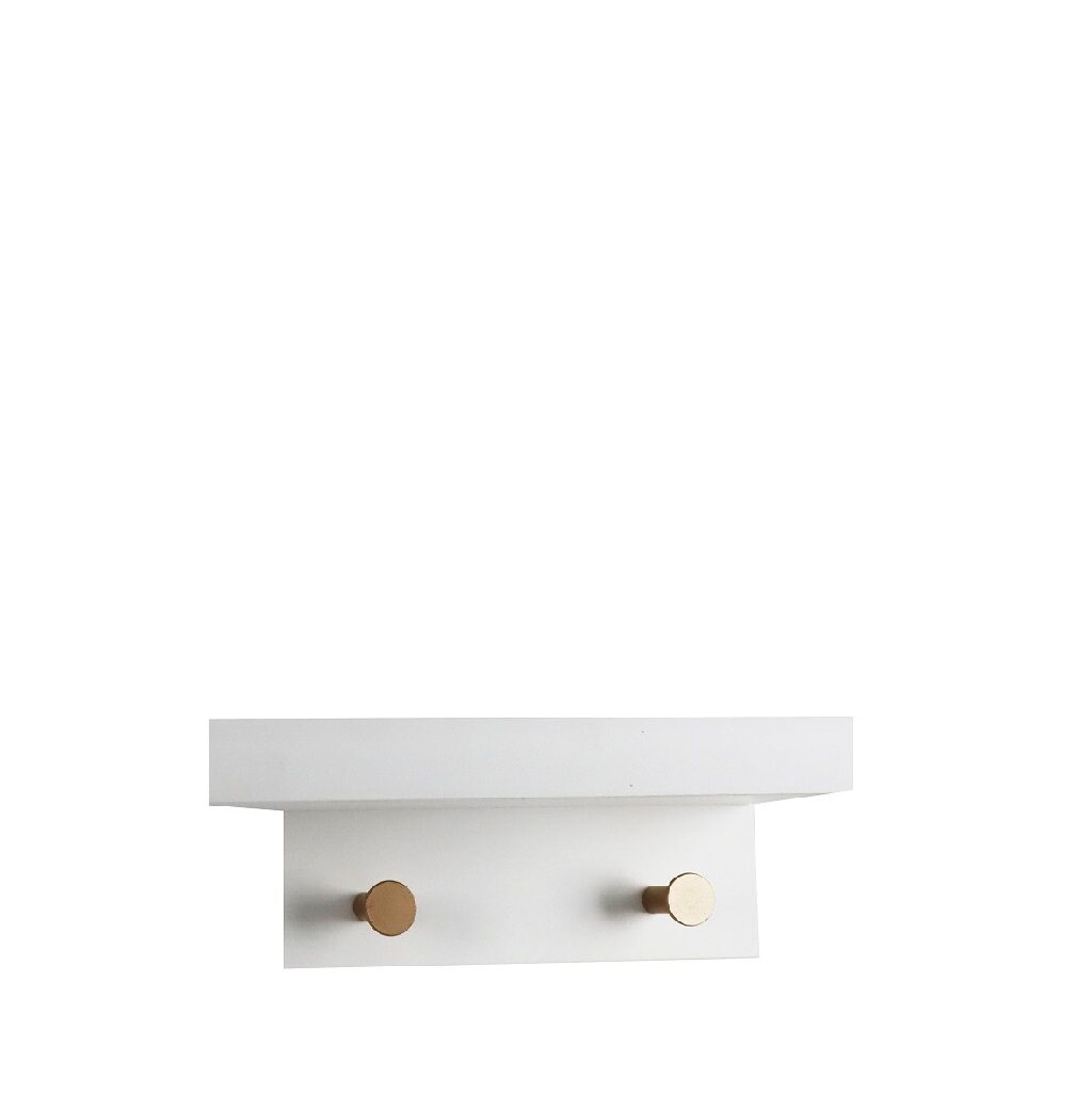ΚΡΕΜΑΣΤΡΑ ΛΕΥΚΟ MDF 2 ΘΕΣΕΩΝ 23ΕΚ REF110