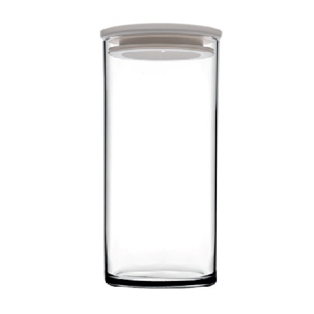 BREAKFAST CLUB JAR W/WHITE LID 730CC H: 15,5 P/576 GB2.OB8 SP43736G2W